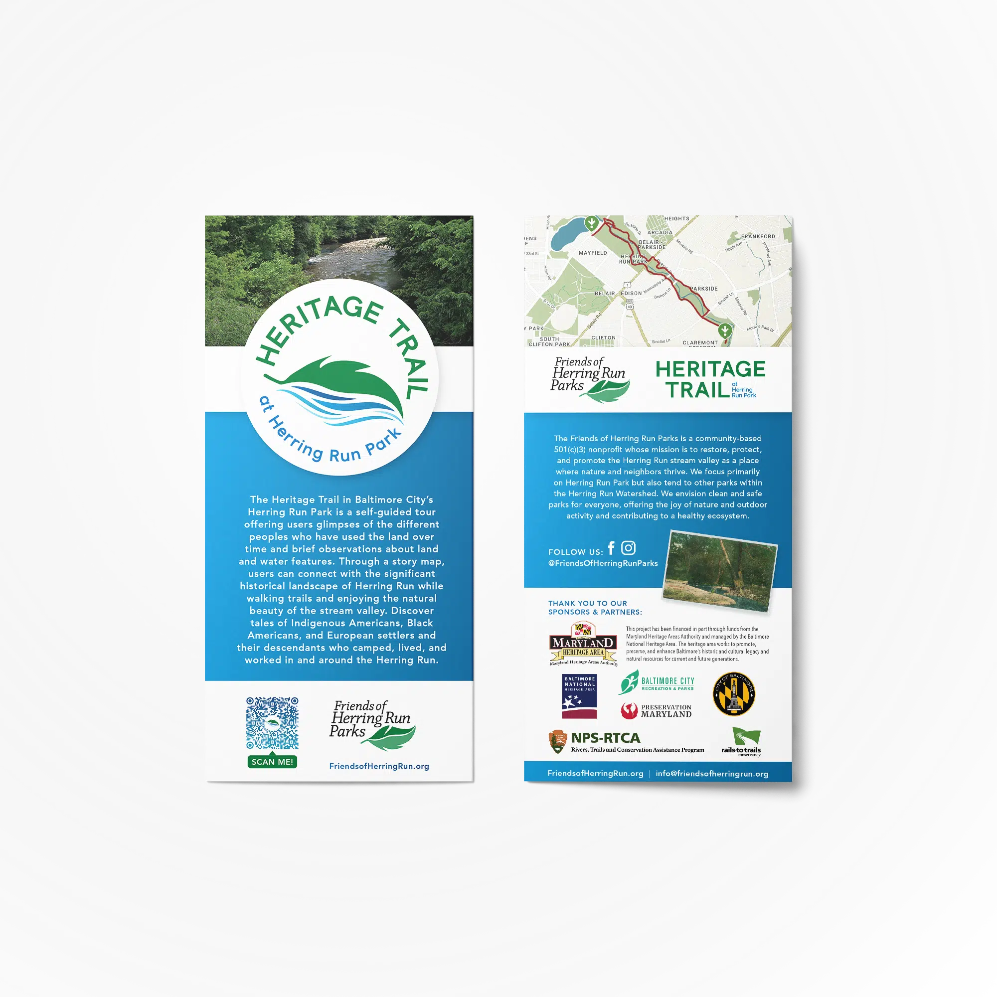 Herring Run Park Rack Card